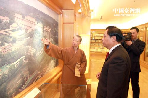 全國臺聯(lián)會長梁國揚(yáng)參訪佛光山拜會星云法師