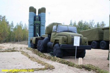 看看俄軍的充氣假目標(biāo)[組圖]