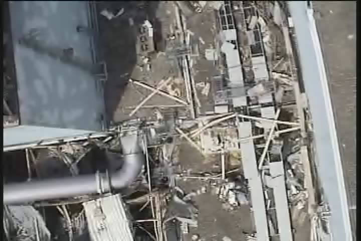 機器人拍攝福島核電站1號機組反應堆內(nèi)景象