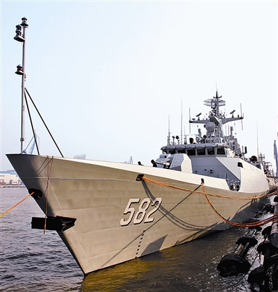 專家解讀國產新型護衛(wèi)艦：電磁兼容和隱身性能突出