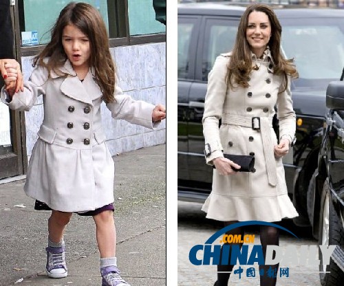 組圖：阿湯哥女兒成凱特王妃時(shí)尚向?qū)?著裝風(fēng)格驚似