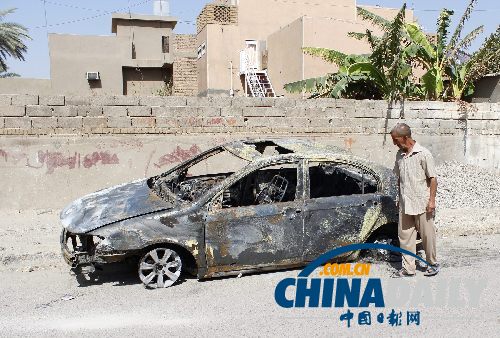 巴格達(dá)1小時(shí)內(nèi)8起汽車(chē)炸彈爆炸 至少23人死
