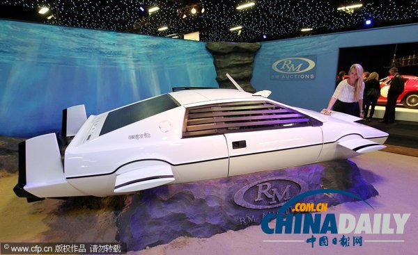 007“座駕”潛艇汽車(chē)拍賣(mài)在即 有望超百萬(wàn)美元（組圖）