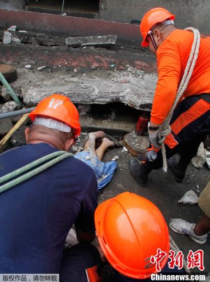 菲律賓7.2級地震致73人死亡 宿務進入災難狀態(tài)