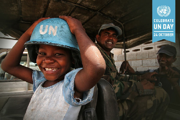聯(lián)合國迎來68歲生日 倡議全球為和平、發(fā)展和人權(quán)努力