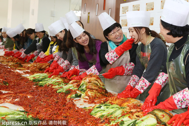 韓國為申遺擬將泡菜中文名改為“辛奇”（圖）