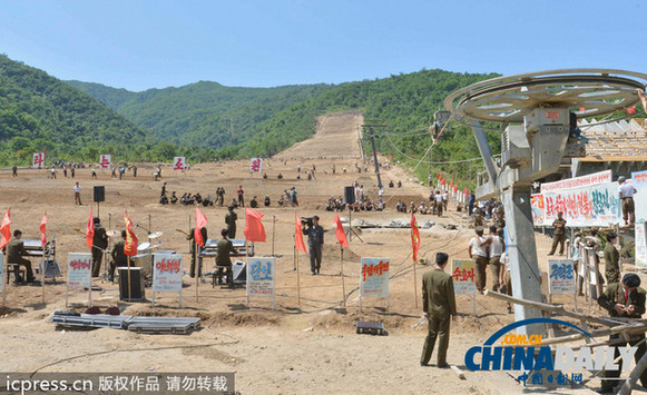 美媒：朝鮮滑雪場(chǎng)下月底竣工 明年1月迎來首批旅游團(tuán)