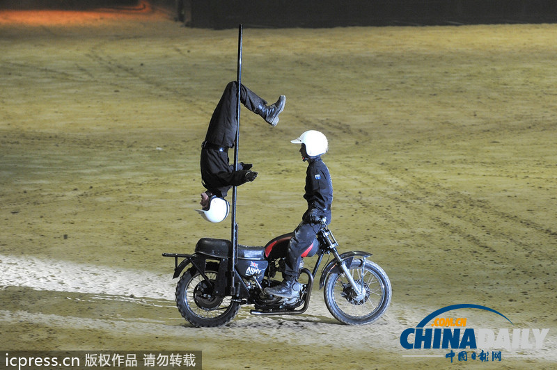 2013屆英國軍事錦標(biāo)賽 士兵們各顯獨(dú)門絕技
