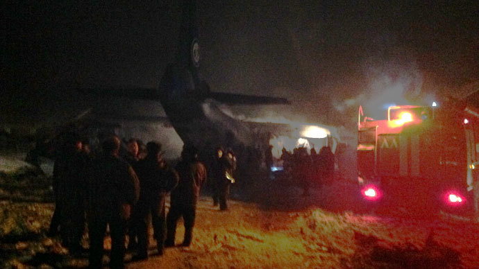 俄羅斯一運輸機墜毀 機上9人全部遇難