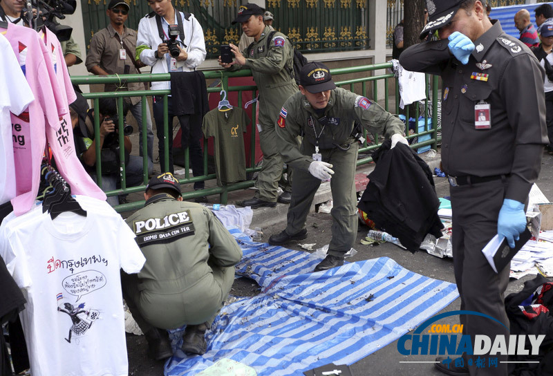 泰國反政府示威據點遭炸彈襲擊 至少28人受傷