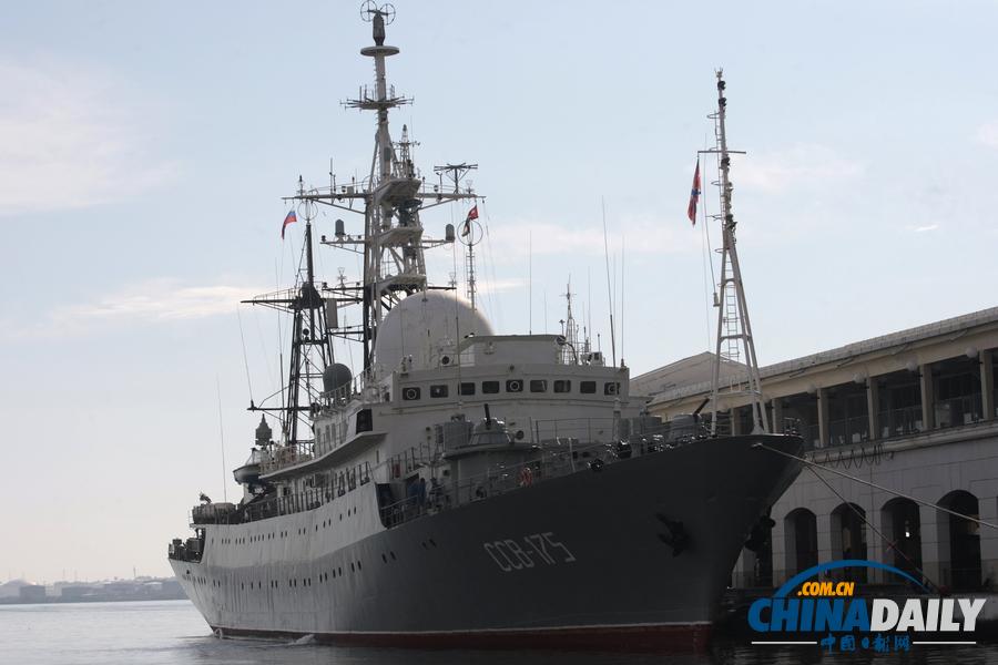 俄羅斯間諜軍艦意外?？抗虐陀屋喆a頭