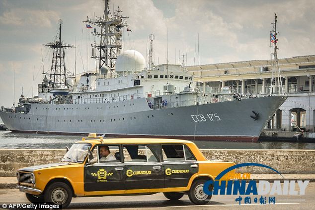 俄羅斯間諜軍艦意外?？抗虐陀屋喆a頭
