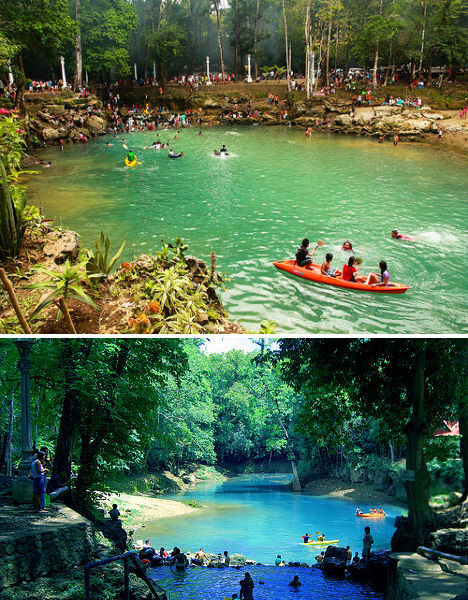 Nature's swimming pools