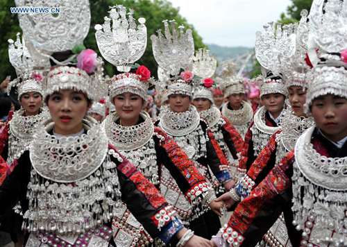 Miao Sisters Festival celebrated in Guizhou