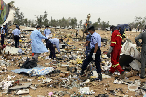 Libyan plane crashes in Tripoli, boy survives