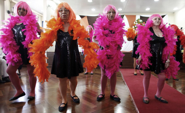 Beauty contest for elderly men Beauty contest for elderly men