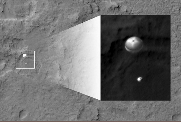 New photos sent back by Curiosity