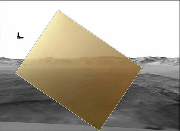 New photos sent back by Curiosity