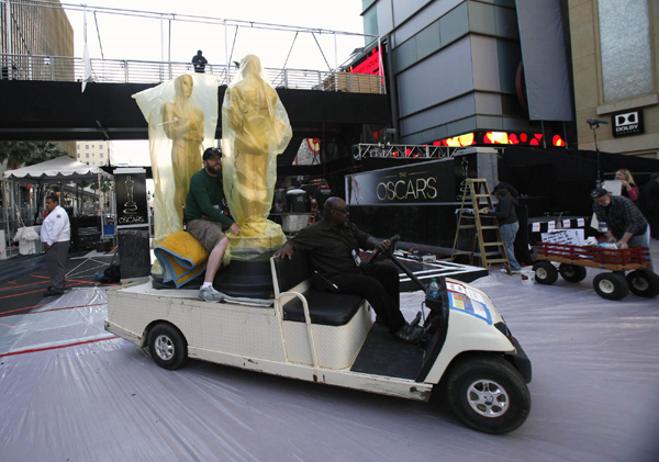 The Oscars will be presented at the Dolby Theatre on Feb 24, 2013. Countdown to Oscar night