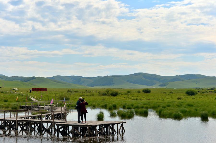 Scenery of Saihanba in N China