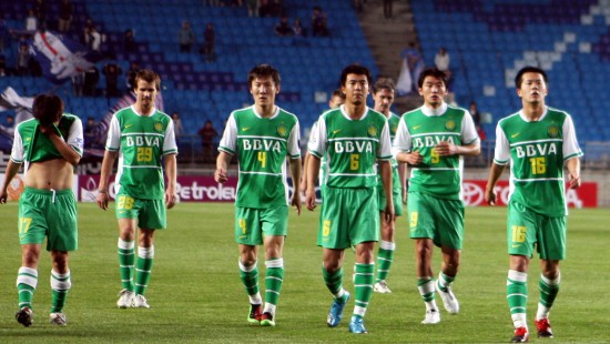 亞冠：北京國安客場0:2完敗水原無緣八強(qiáng)