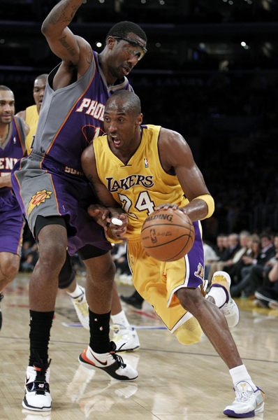 NBA：科比40分力壓納什兩雙 西部決賽湖人1:0太陽(yáng)