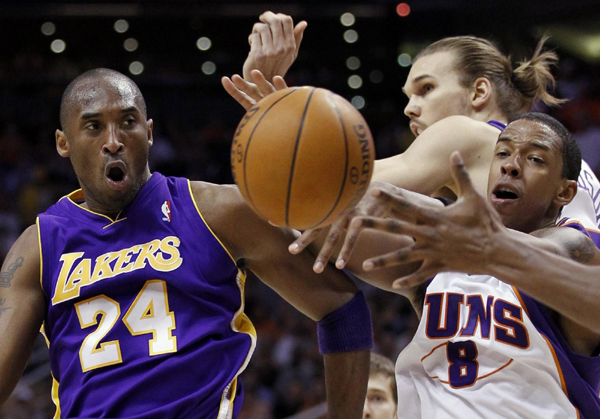 NBA：替補(bǔ)發(fā)威貢獻(xiàn)54分 太陽勝湖人扳成2:2