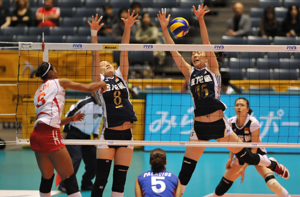 女排世錦賽：中國3:0完勝秘魯 小分劣勢無緣八強(qiáng)