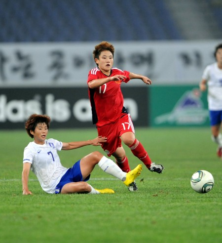 奧運(yùn)會(huì)女足亞洲區(qū)預(yù)選賽：中國(guó)首戰(zhàn)平韓國(guó)