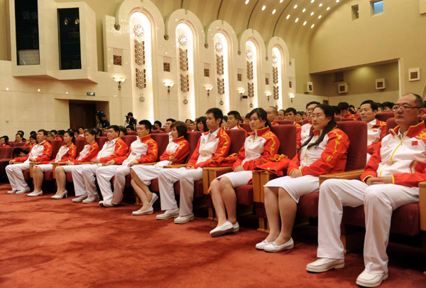 倫敦奧運會、殘奧會中國體育代表團在京成立