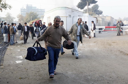 Afghan police: 12 die in attack on UN in Kabul