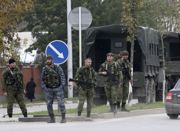 3 gunmen attack Chechen parliament: investigators