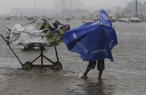Cyclone Thane lashes India's south coast Cyclone Thane lashes India's south coast
