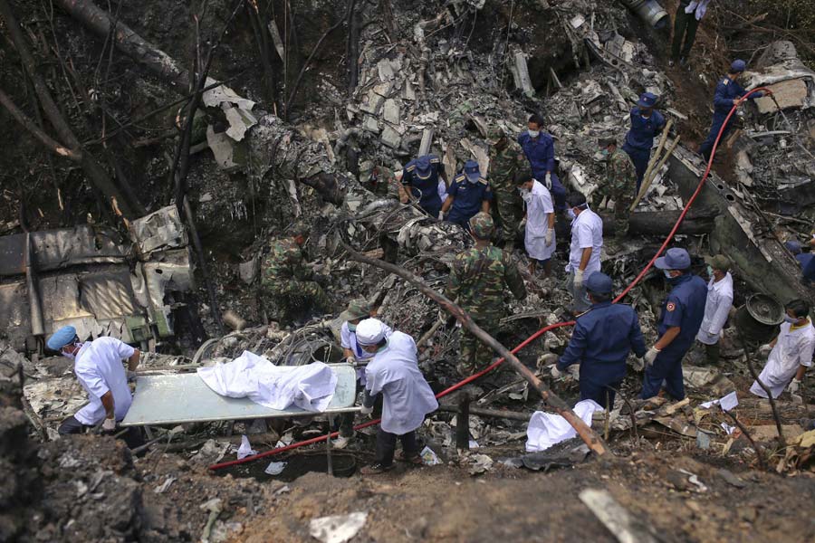 Plane carrying Laos Defence Minister crashes