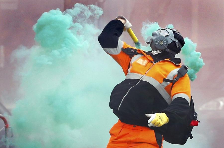 Belgians demonstrate over austerity measures