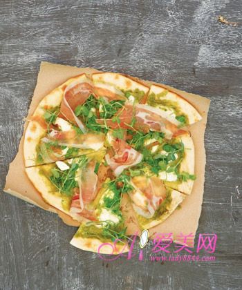 美味氧氣減肥食譜：番茄菠菜披薩
