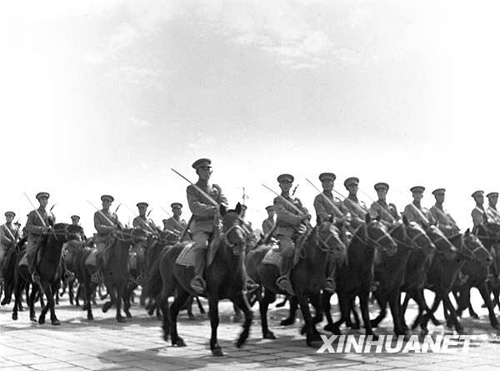 1953年：志愿軍凱旋觀禮