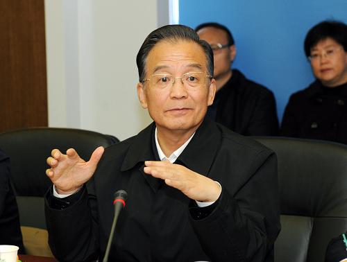 溫家寶到北京兒童醫(yī)院考察甲型流感防控工作