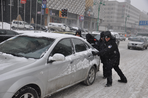長(zhǎng)春降暴雪