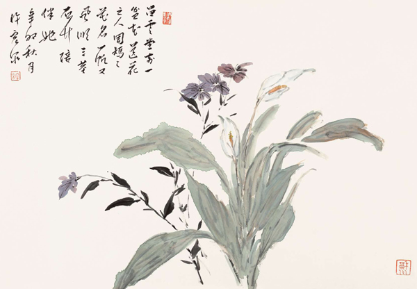 墨許長(zhǎng)春“許宏泉國(guó)畫(huà)作品展”在吉林省博物館開(kāi)展