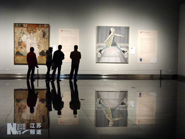 “時(shí)代風(fēng)采金陵畫展”在南京展出