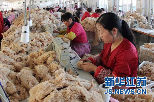 江蘇贛榆玩具企業(yè)迎來新年商機(jī)