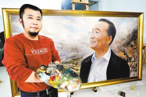 油畫(huà)與攝影如出一轍 《總理在汶川》被指是剽竊