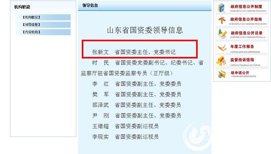 兗礦集團(tuán)原董事長(zhǎng)張新文任山東省國資委主任