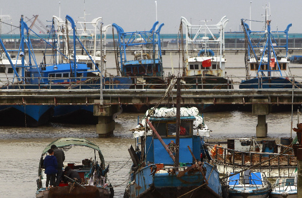 上海長(zhǎng)興島開建國(guó)家一級(jí)漁港