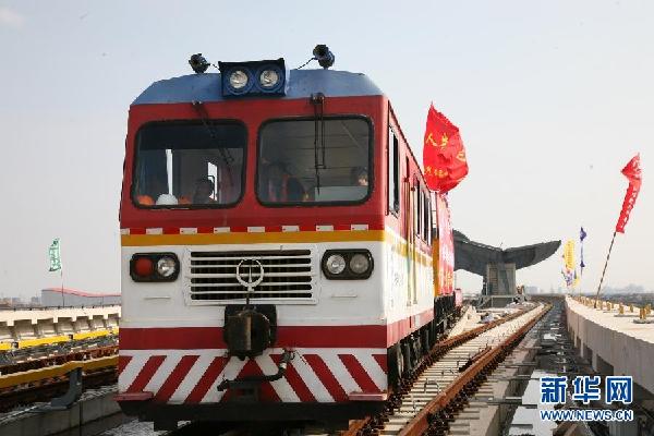 上海軌道交通16號(hào)線接觸軌開(kāi)始安裝調(diào)試