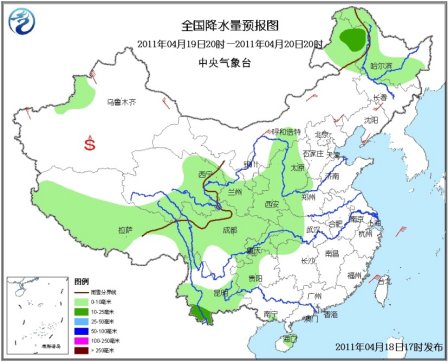 中國中東部20日起再迎冷空氣 局地降溫8～10℃