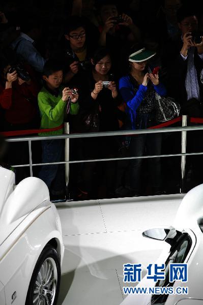 上海車(chē)展雙休日迎來(lái)超大客流（圖）
