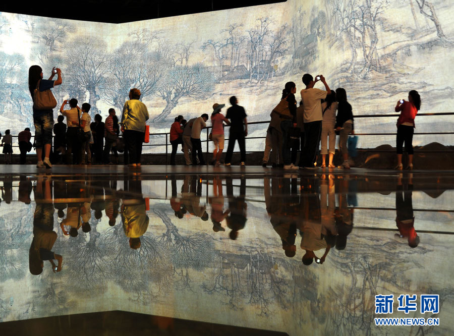 中國(guó)館即將閉館 電子版《清明上河圖》移展臺(tái)北