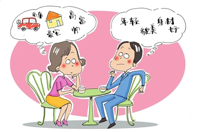 年度男女婚戀觀報(bào)告出爐 